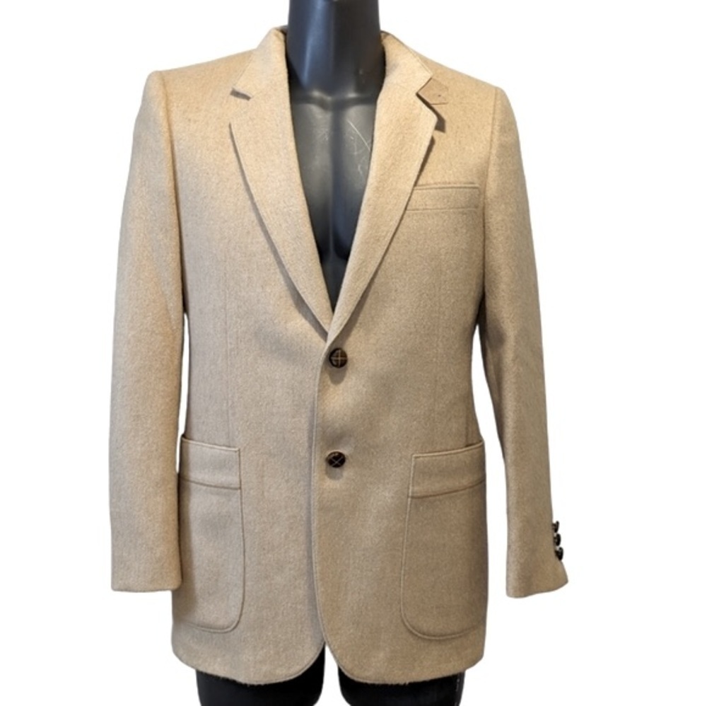 Vintage camel hair blazer